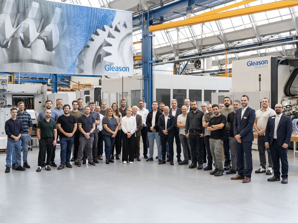 Gleasonposts's tweet photo. The Gleason Gear School at Gleason-Pfauter in Ludwigsburg, Germany, combines gear theory training on design, manufacturing and inspection of gears with practical demonstrations on the shop floor and networking with gear specialists. https://t.co/o3F1Vd4AxD

#gleason #geartraining https://t.co/YNho38YHJS