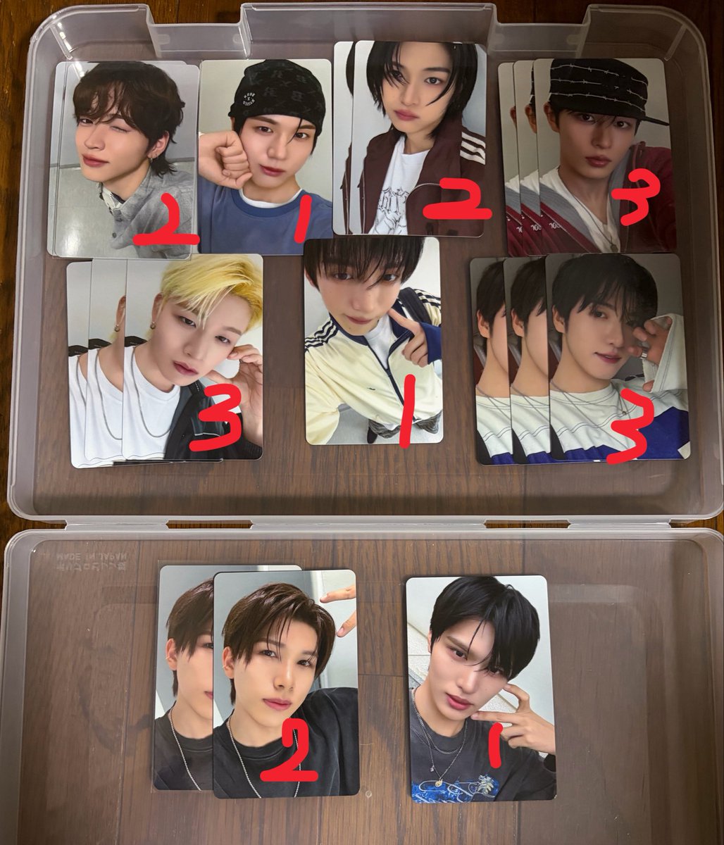 towa_nyan5's tweet photo. KO1KEYZ 交換 封入 通常盤 トレカ

譲 加藤 柳谷 小野 飯塚 杉山 シンヘン シヨン 後藤 安部

求 濱田(異種同種なんでも)or買取

まとめて優先 郵送のみ お気軽にお声かけください！
#KO1KEYZ交換 #KO1KEYZ https://t.co/lRof1VrBj7