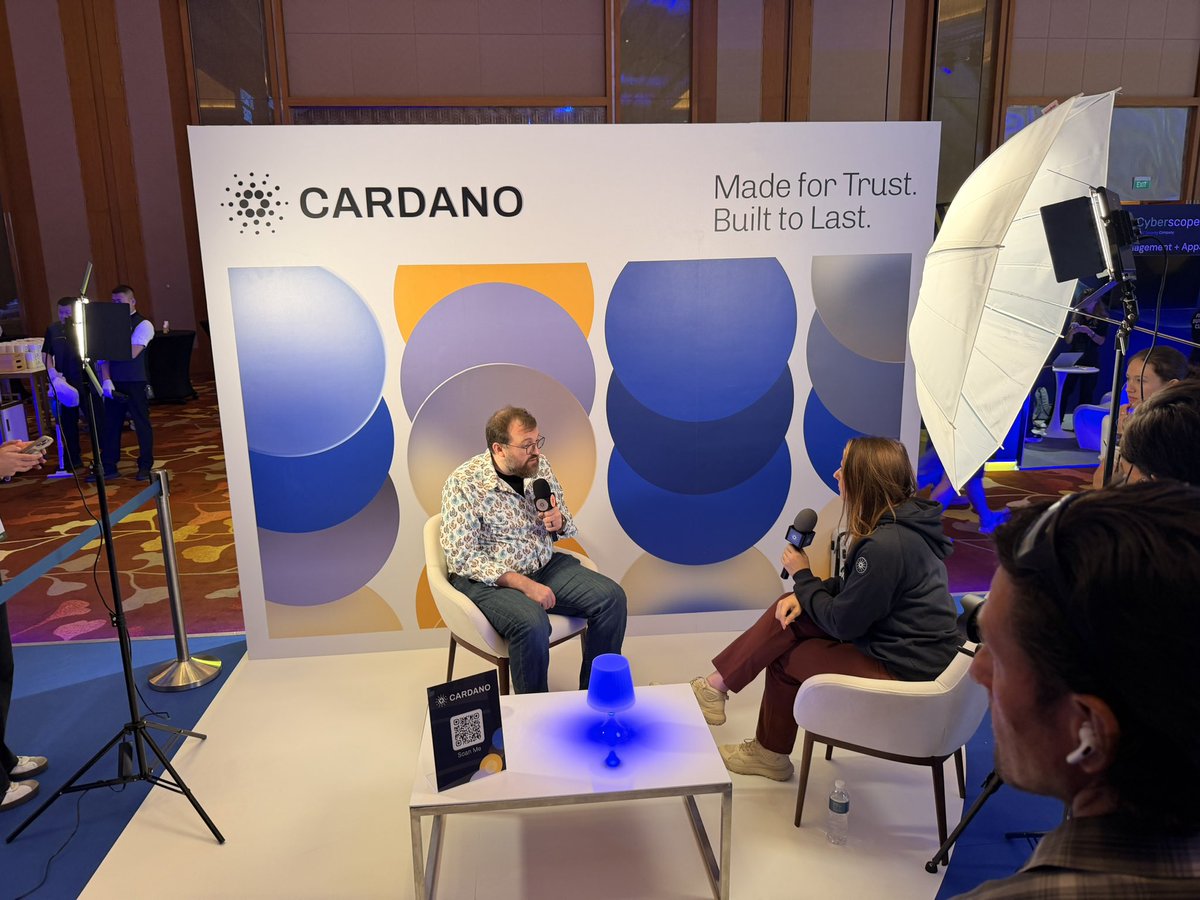0xnagatoshi's tweet photo. Day 1 of @token2049 done!

The Cardano booth was buzzing! Huge credit to the @Cardano_CF for bringing it to life, as part of the unified events proposal voted on and funded by the Cardano community. 

- @IOHK_Charles blessed the Cardano booth

- @JBriggsLondon connecting with @CertiK and others exploring opportunities for @IntersectMBO 

-@AnujChaudhary25 from the @Intersect_MCC speaking with enterprises and driving potential Intersect onboarding

Great energy. Great conversations. Bring on Day 2!