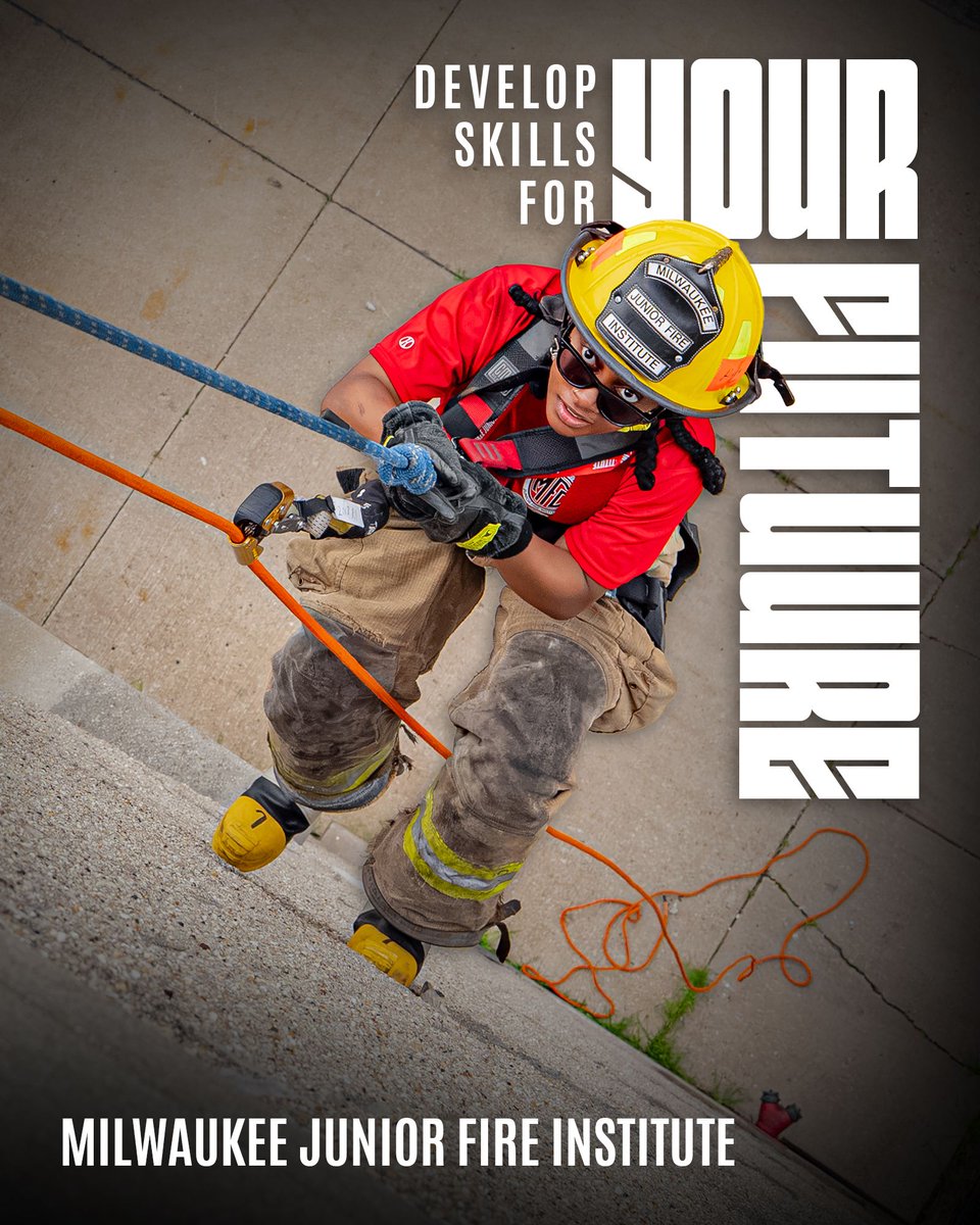 mkejfi's tweet photo. You might join JFI because #firefighting looks exciting, but along the way, you might discover something even bigger: what you’re capable of 💪
Whether your future is in the #fireservice or somewhere else, JFI can help you get ready for it:
🔗 https://t.co/FiWKAm6RNK https://t.co/3yCHnOqQbO