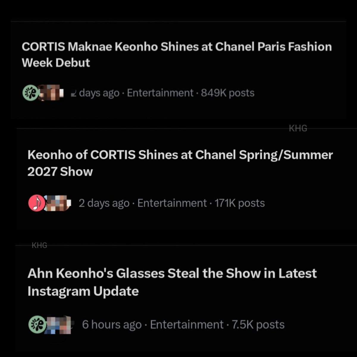 keonhoguide's tweet photo. Haters gonna hate, but Ahn Keonho just keeps going HIGHER! 

This boy literally trending in 3 major news topics at the same time, the first post racked up a massive 849K posts (an hour ago) plus another 171K and 7,5K post!
All for him ALONE 😳

Mind you, he’s only 17, pulling up to his very first fashion show completely solo, and leaving this kind of insane impact. Keonho, you are absolutely legendary! 

KEONHO AT CHANEL PFW

#KEONHOxCHANELSS27
#CHANELSpringSummer 
#KEONHO #건호 #CORTIS