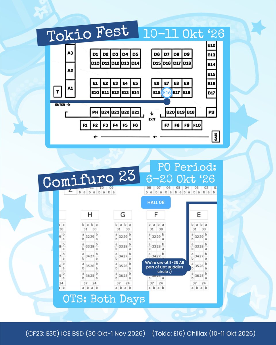 radd_ds's tweet photo. 🔁+💙, and Share are very appreciated! *Every little bit of support means a lot! 🍀🍎 🫶. 
[Here are my Catalogue for Comifuro 23 & Tokio Fest!]

🎪 Fandoms:
OC • Cat Buddies • Cats • Fish • Cute stuff • Naruto • Adventure Time • TADC • CSM • One Piece • Haikyuu • Michael Jackson
Genshin Impact + more!

See you guys there!! 🍎🍀

#tokiofest #comifuro23 #CF23 #TADC #mjart