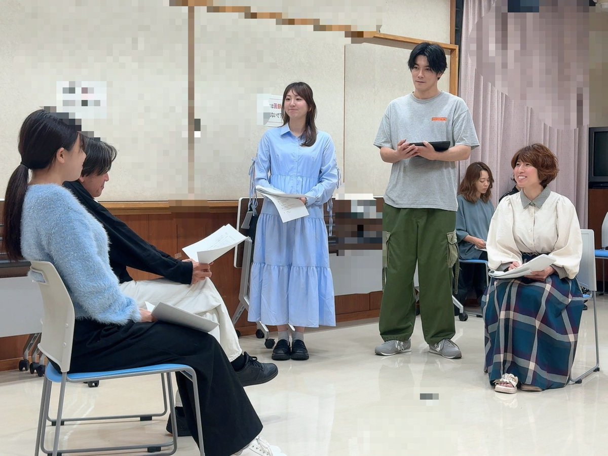 ore_gobu3's tweet photo. #シアワセサンカ2

今日は東チームでした！
立ち稽古となりました！
キャストが物語を創る感覚がとても良く。
一度もっとフリーで芝居してもろてラストまでみたいな…とも思えました

早くラストまで見たいとオレが勝手に思ってますw https://t.co/YYX7OjvAOv