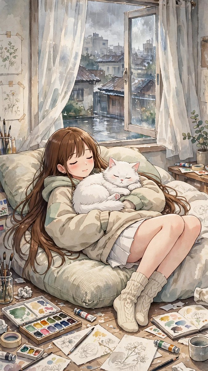 yhokkee2013's tweet photo. Sweet dreams with my cozy kitty 💤🌸
今日も一日お疲れ様でした✨ 猫ちゃんと一緒に癒やしのひとときをお届けします🥰💖
#KeeMusicTH #癒やし #猫のいる暮らし #cozyvibes #sweetdreams https://t.co/ijHbuQLtor