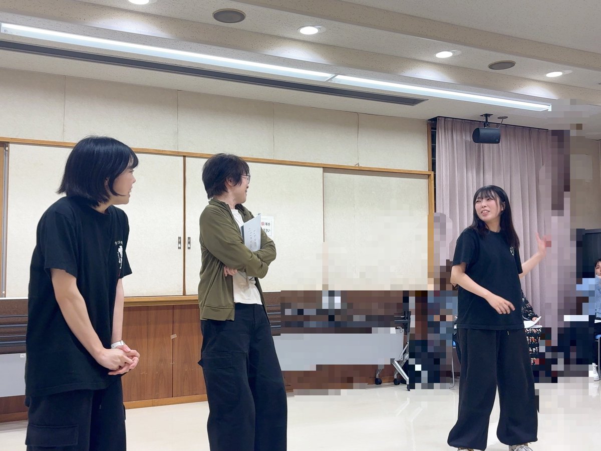 ore_gobu3's tweet photo. #シアワセサンカ2

今日は東チームでした！
立ち稽古となりました！
キャストが物語を創る感覚がとても良く。
一度もっとフリーで芝居してもろてラストまでみたいな…とも思えました

早くラストまで見たいとオレが勝手に思ってますw https://t.co/YYX7OjvAOv