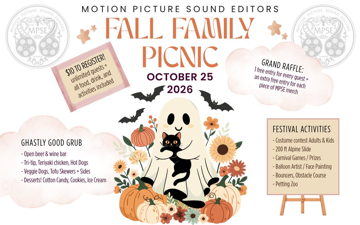 mpseorg's tweet photo. 🍂 MPSE Fall Family Picnic — October 25! 🎃

It’s that time of year again! Join your MPSE family for an afternoon of food, drinks, games, costumes, activities, prizes, and plenty of fall fun for adults and kids alike.

RSVP by October 20: https://t.co/SnU72cbB8V https://t.co/uHq9ik7oSa
