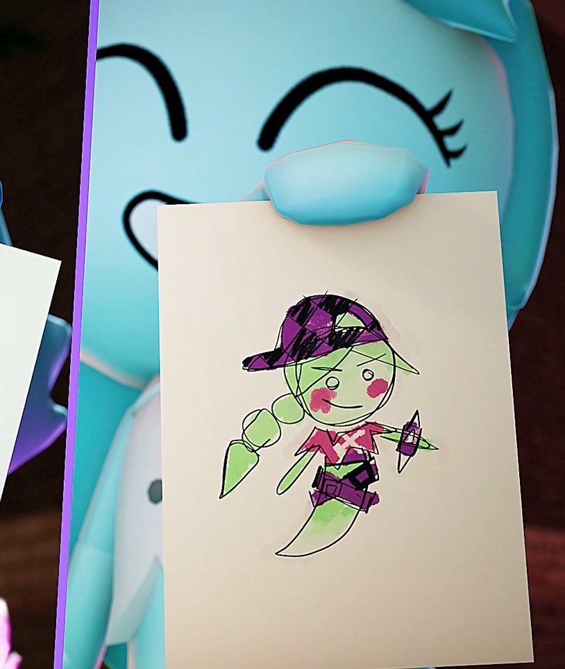Am1ra_mew's tweet photo. OHHH MYYYY GOD SHES SO HAPPY LOOK AT HER LIL DRAWING AWWWWWAWWWWAWWWWAWWWWAWWW https://t.co/JSD6F4ItkJ