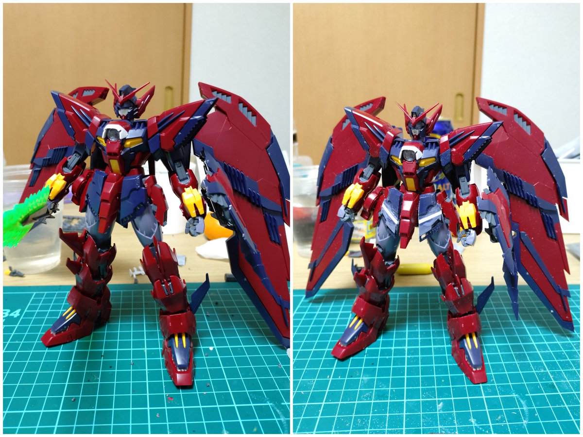 chappylog's tweet photo. うん、だいぶ違うな
#MGガンダムエピオン https://t.co/U1CsAc0xb8