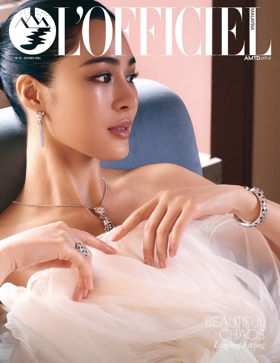 LingOrmMexico's tweet photo. Lingling Kwong luce hermosa en la portada de L’OFFICIEL Malaysia ✨
#LinglingKwong #หลิงหลิงคอง
#DiorAW26 #Cartier
-mons. https://t.co/KdAuWrpMt9