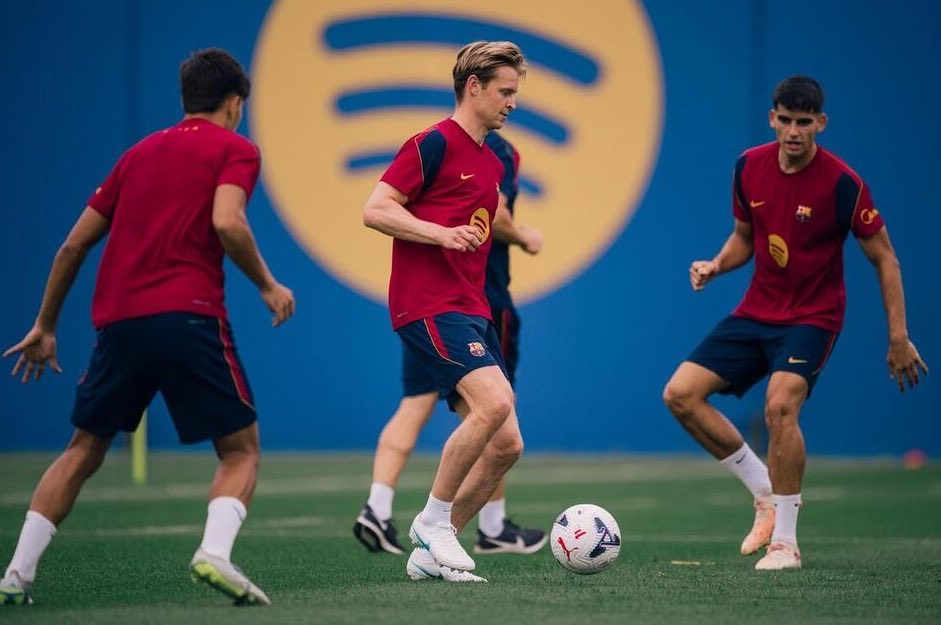 234noticies's tweet photo. 💔Trencador: Frenkie de Jong ja entrena amb el grup i podria jugar aquest cap de setmana https://t.co/4ujF8H2PWs