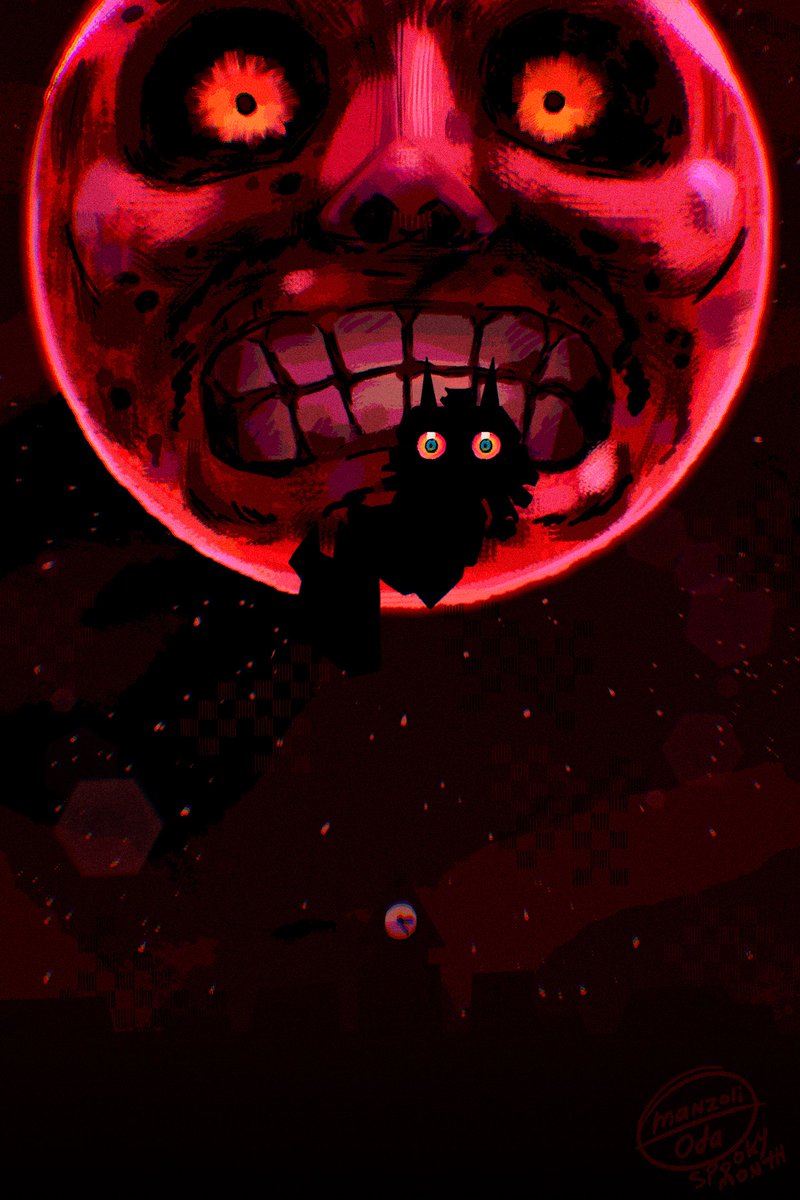 Manzolioda's tweet photo. Ding dong...Ding dong.... 

| Zelda Majoras Mask https://t.co/BWdZUI5aR7