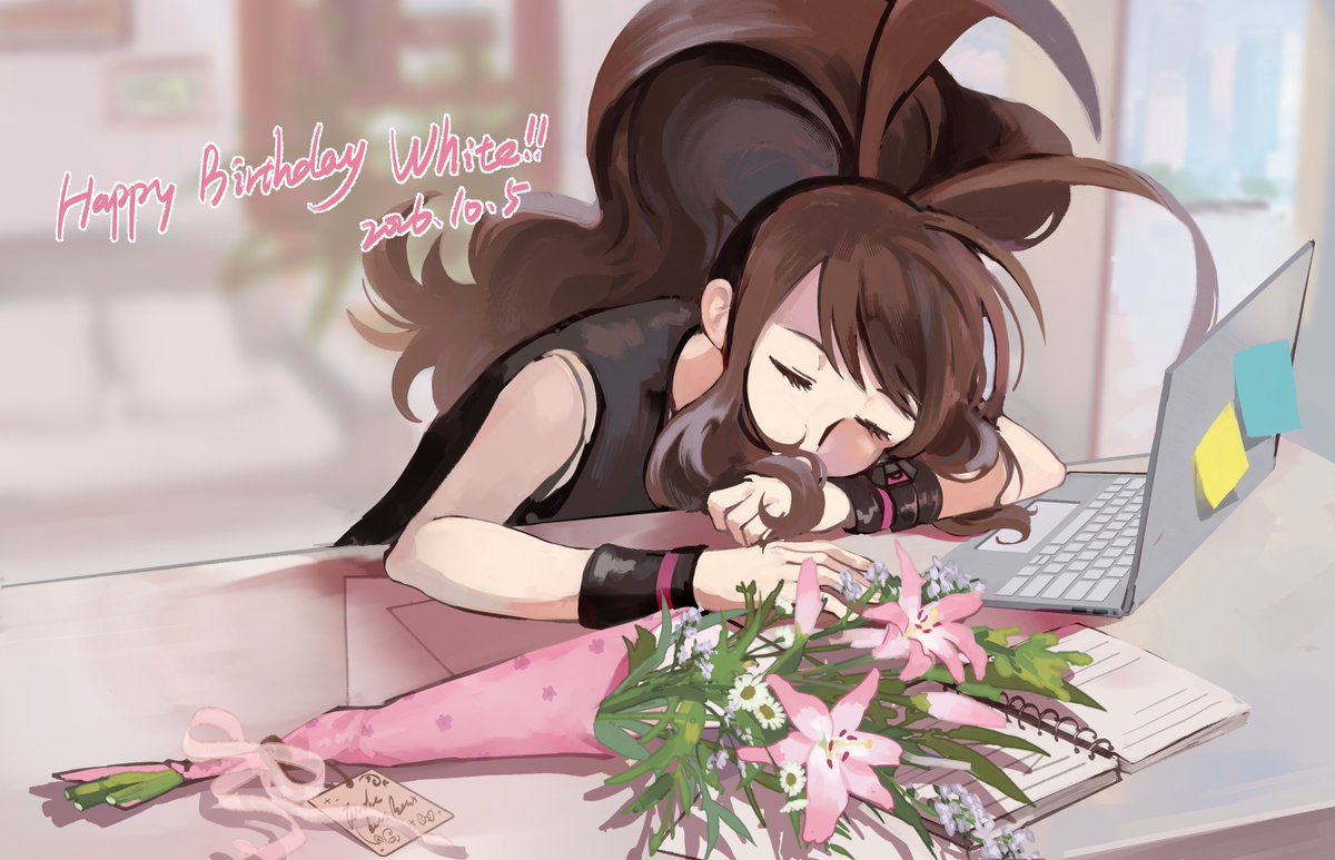 been_fruitfun's tweet photo. 遅刻…💐🎂
#ホワイト生誕祭2026 https://t.co/7FR31TdPdG