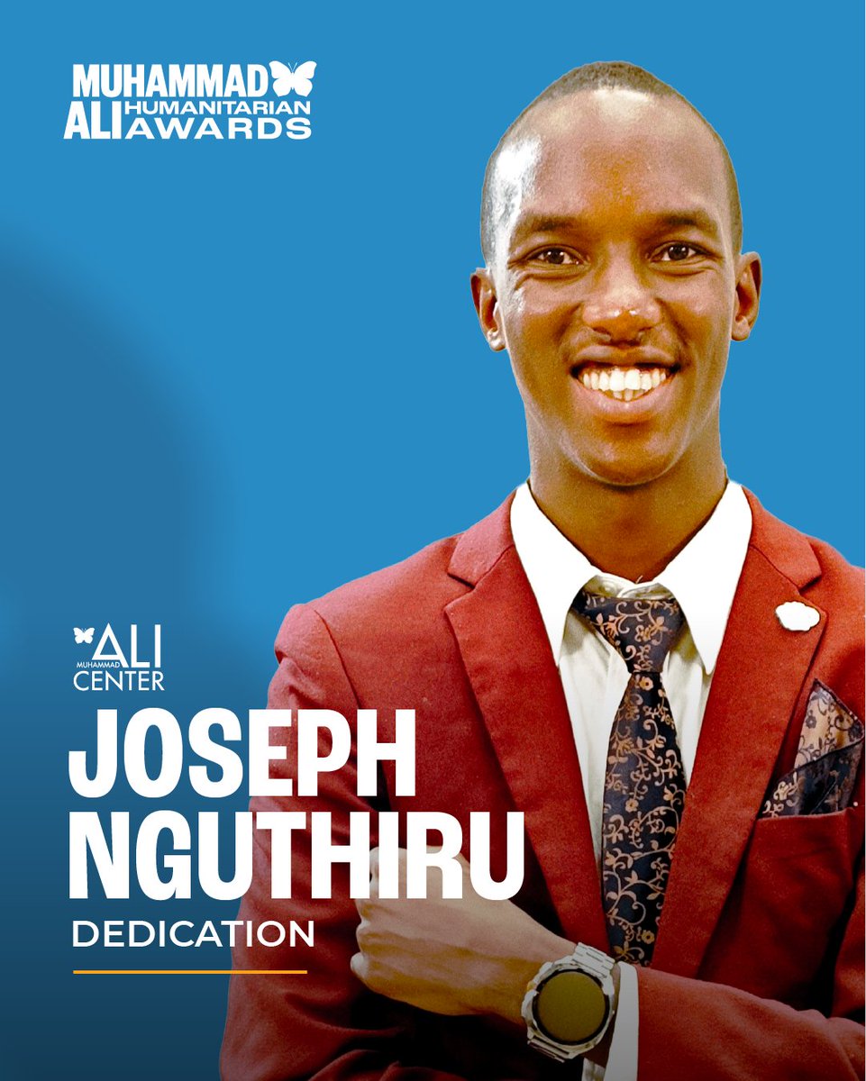 AliCenter's tweet photo. Joseph @_nguthiru from Nairobi, Kenya, is the founder of HyaPak, a startup that converts invasive water hyacinth plants into bio-degradable packaging to replace single-use plastics.

Learn more about the Muhammad Ali Humanitarian Awards: https://t.co/fE5pwbMJ4x https://t.co/qwq4fxI6Zw