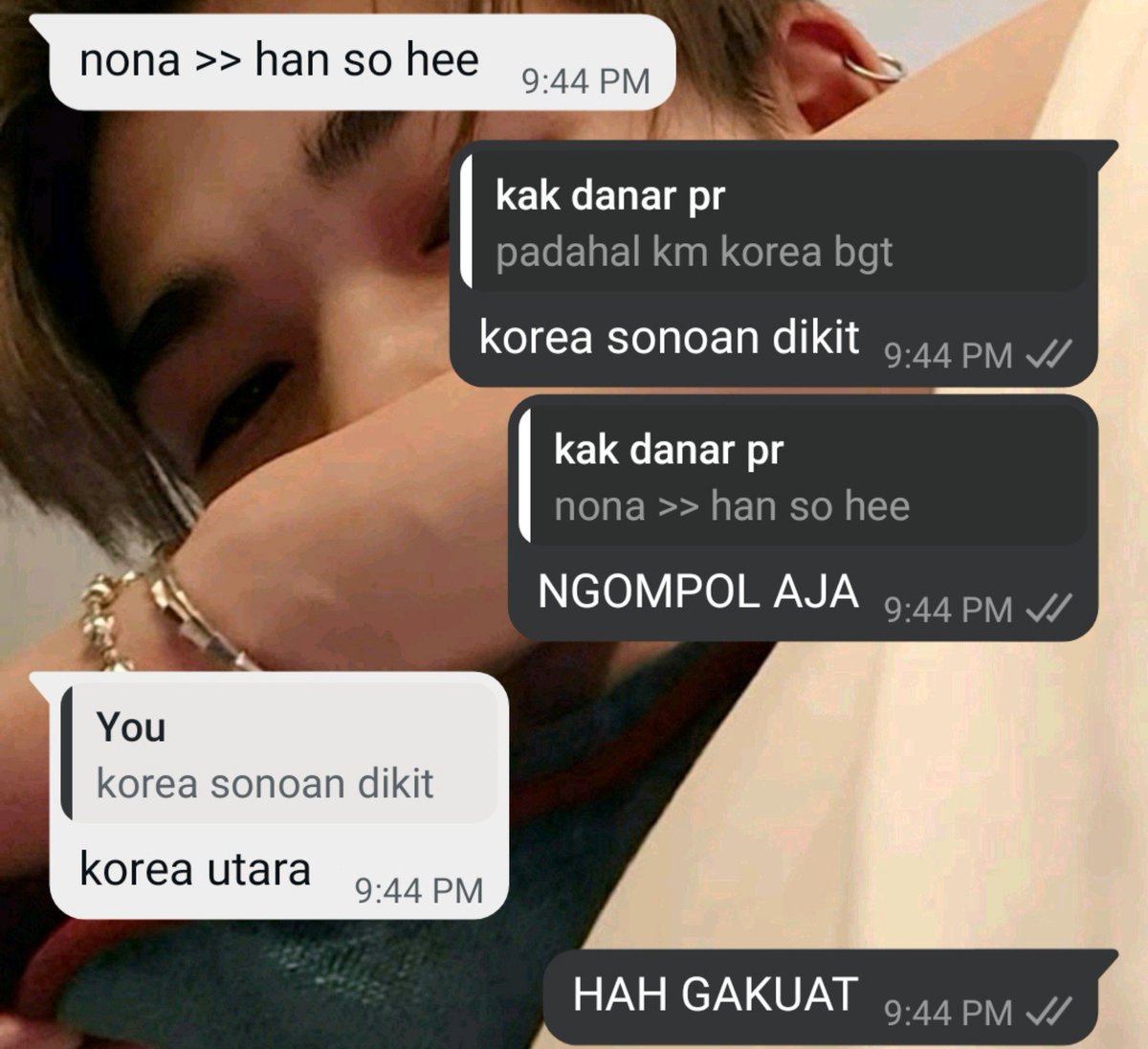 nonapacil's tweet photo. calista adriana almayra >> han so hee https://t.co/D095zYCkCB