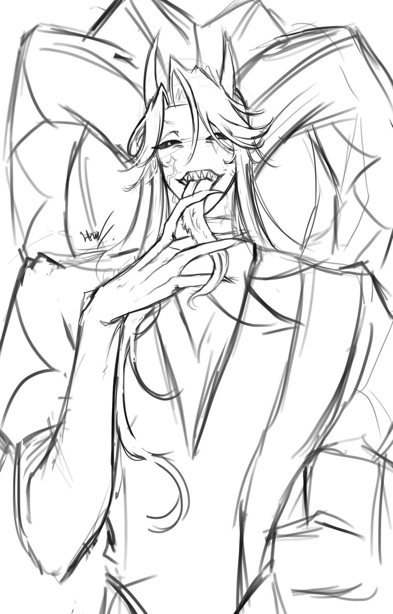 tonton2547's tweet photo. Oh my goodness, ever since I saw Jester’s tongue that Destiny drew, I just can’t get it out of my head.
#tfc #jester #thefreakcircus https://t.co/hf4iefNXS2