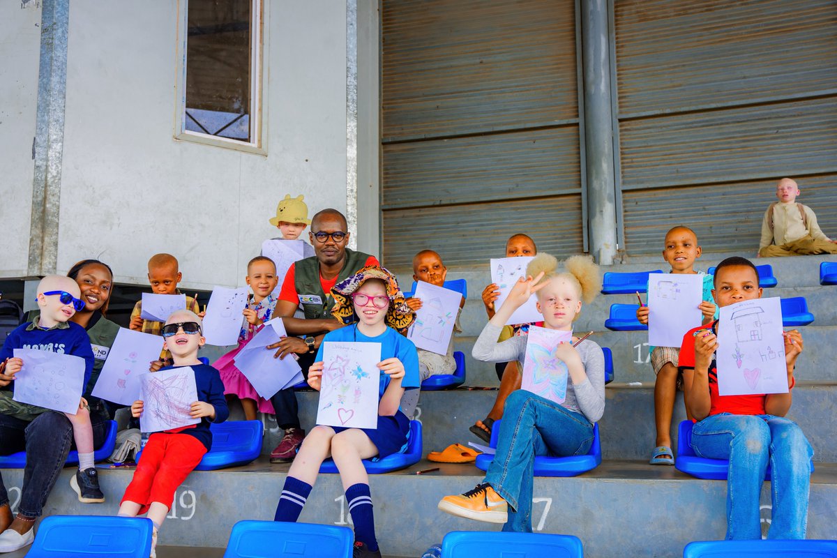 HealthAlert_Org's tweet photo. HAO held a social event in Bugesera District, bringing people with albinism together to connect, share experiences, and strengthen community support.

We believe health goes beyond medical care. It also means inclusion, dignity, support, and belonging.

#Albinism #Inclusion https://t.co/sxIUTJbOMW