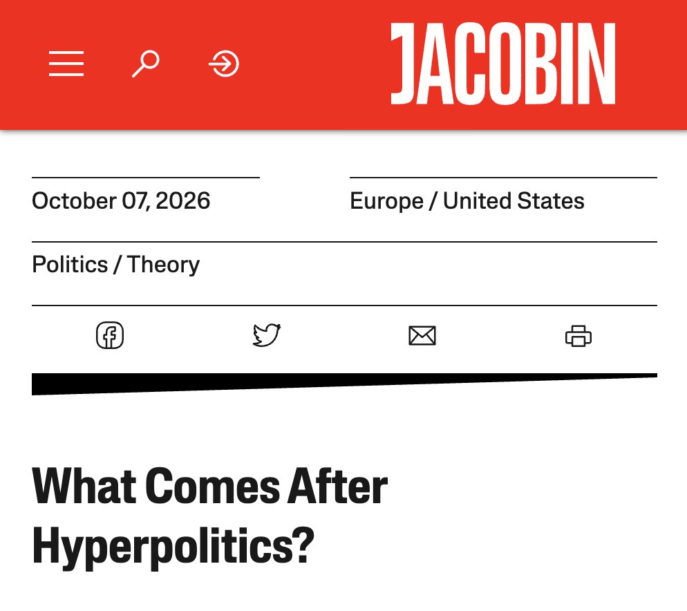 AntonJaegermm's tweet photo. Wrote a short response piece about the reception of Hyperpolitics for @jacobin, weighing some of the institutional options on offer https://t.co/SCCAjHeU3w