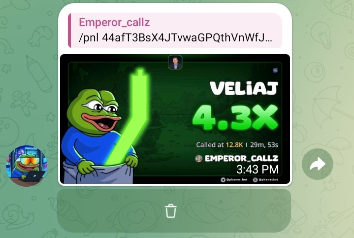 emperor_callz's tweet photo. Nice 4x up on my call $VELIAJ
TG eating massively 💸 🎉
Dm for entry...

44afT3BsX4JTvwaGPQthVnWfJ3neSWqmxj7HR6ZCg2xm
#solana #memecoin #memecoin1000x https://t.co/lG6guyKAwJ