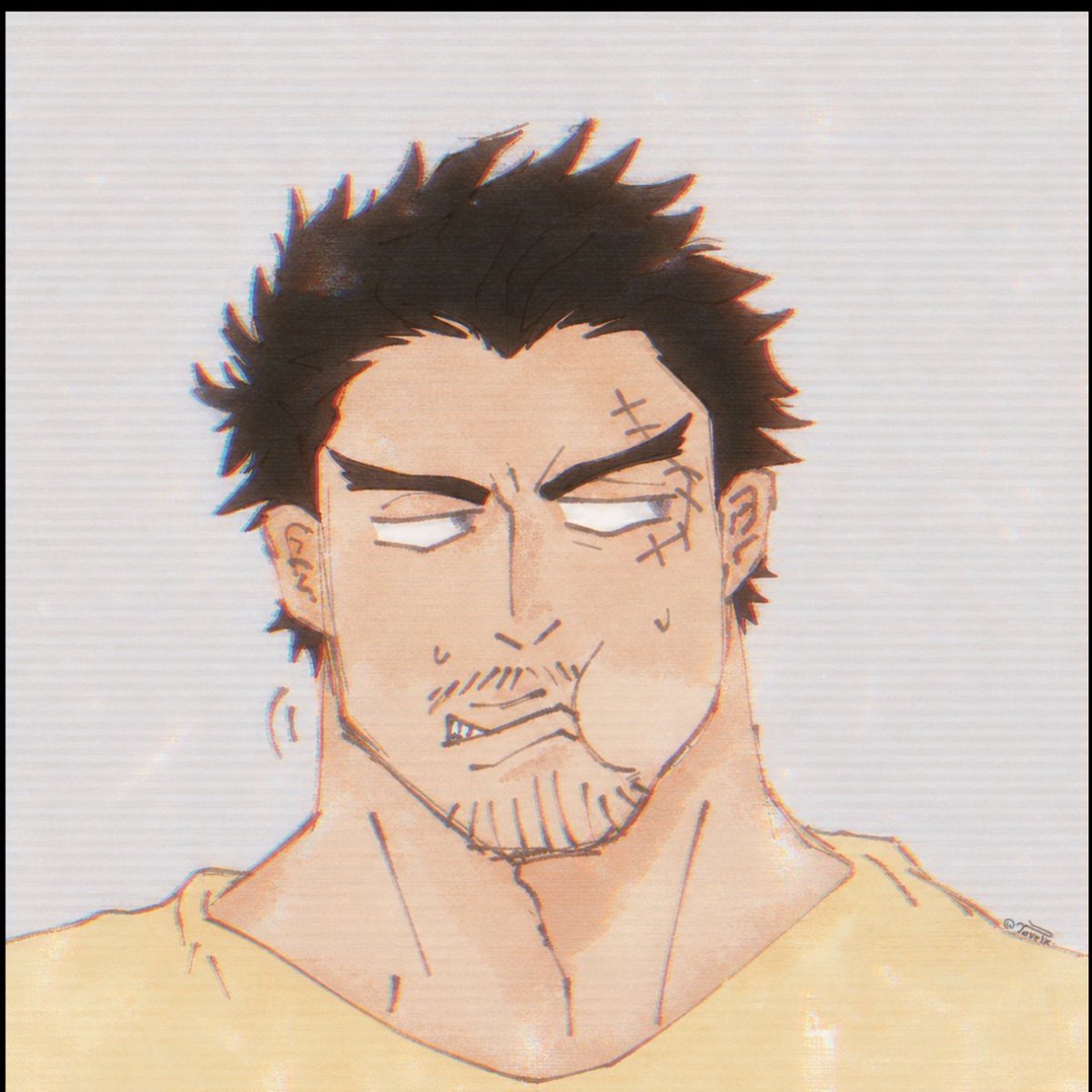 Terr_ix's tweet photo. Probando diferentes estilos de dibujo, aunque creo qué este es el mío, tomando en cuenta que soy muy desordenada. 👊🏻💥

#onepieceart #garp #ONEPIECE〜
 #ONEPIECEカードゲーム  
#ONEPIECE https://t.co/u9aUfPXinC