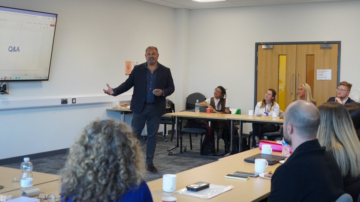 NottsOPCC's tweet photo. 💙 Supporting victims through the power of restorative justice

PCC Gary Godden and Deputy PCC Angela Kandola welcomed the team from @RemediRj  and @NottsVictimCARE  to HQ today to hear more about the vital work they are delivering for victims of crime across Notts. https://t.co/E9kvbZEV82
