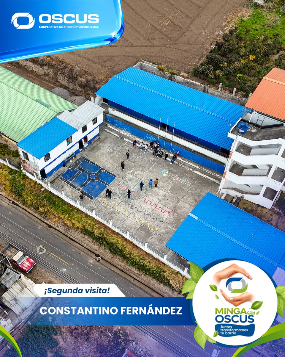 CoopOSCUS's tweet photo. Por ellos, por su futuro, por nuestra comunidad. 💙

En nuestra visita a Constantino Fernández, compartimos la ilusión de construir un mejor lugar para ver crecer a los más pequeños del sector. 

¡Juntos transformamos tu barrio!

#MingaConOSCUS https://t.co/SrFWaiy56y