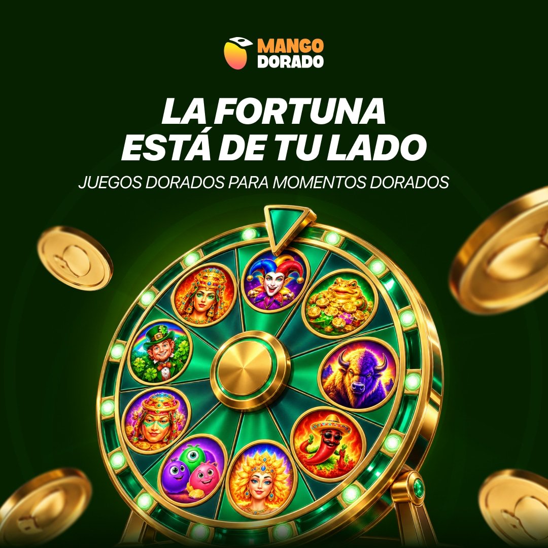 mangodorado_'s tweet photo. �� ¡La #fortuna está de tu lado! 🍀

Una rueda, un montón de personajes y una sola misión: pasarla bárbaro 🥭✨

Bufón, duende, búfalo, ají picante, reinas doradas… ¿Con cuál arrancás vos? 👀

💛 Juegos dorados para momentos dorados.

 ¿Listo para girar la rueda? https://t.co/s9KTnSAVrw