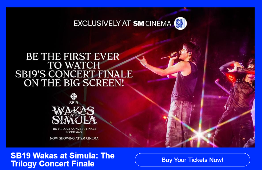 CJBELL01's tweet photo. Ung pasando ni Pablo, featuring sa ad ng SM 😆

I WAS THERE SB19 FILM
@SB19Official
 #SB19 
#SB19_WakasAtSimulaMovie https://t.co/HKKaLbq70M