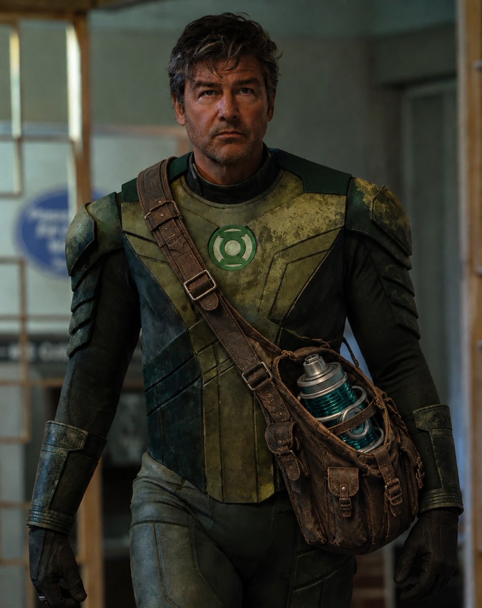 nastik_bhai's tweet photo. Why doesn't Hal just carry his Lantern battery everywhere, especially when he keeps suffering from low charge during intense fights? https://t.co/01bAAxgEok