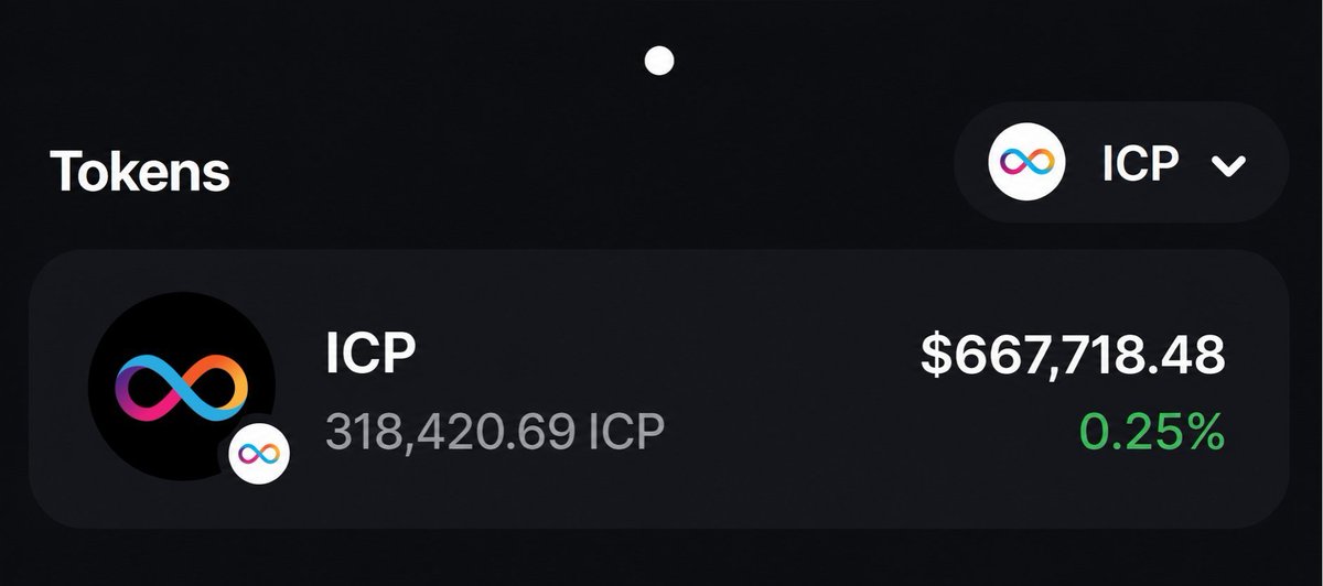 DfinityToday's tweet photo. I'm loading up again. $ICP https://t.co/GBLDp1B4nP