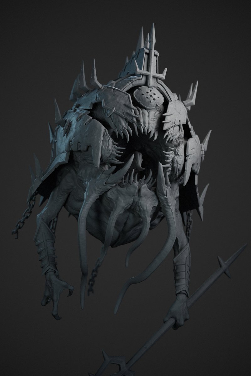Hatovenant's tweet photo. DOOM: The Dark Ages unused Cacodemon

by Jason Martin: https://t.co/8XzXTEzHGG https://t.co/dRjCghR22m