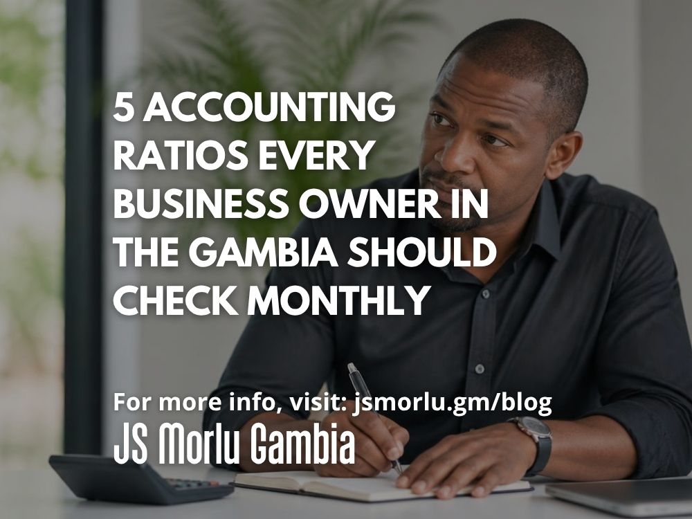 jsmorlugambia's tweet photo. 5 Accounting Ratios Every Business Owner in The Gambia Should Check Monthly#businessadvice #BusinessFinance #businessgambia #financialliteracy #FinancialManagement #financialratios #gambia #SmallBusiness #SME #WestAfricaBusiness Read More:
https://t.co/QD1b8S5TdN https://t.co/1fshLyAY5H