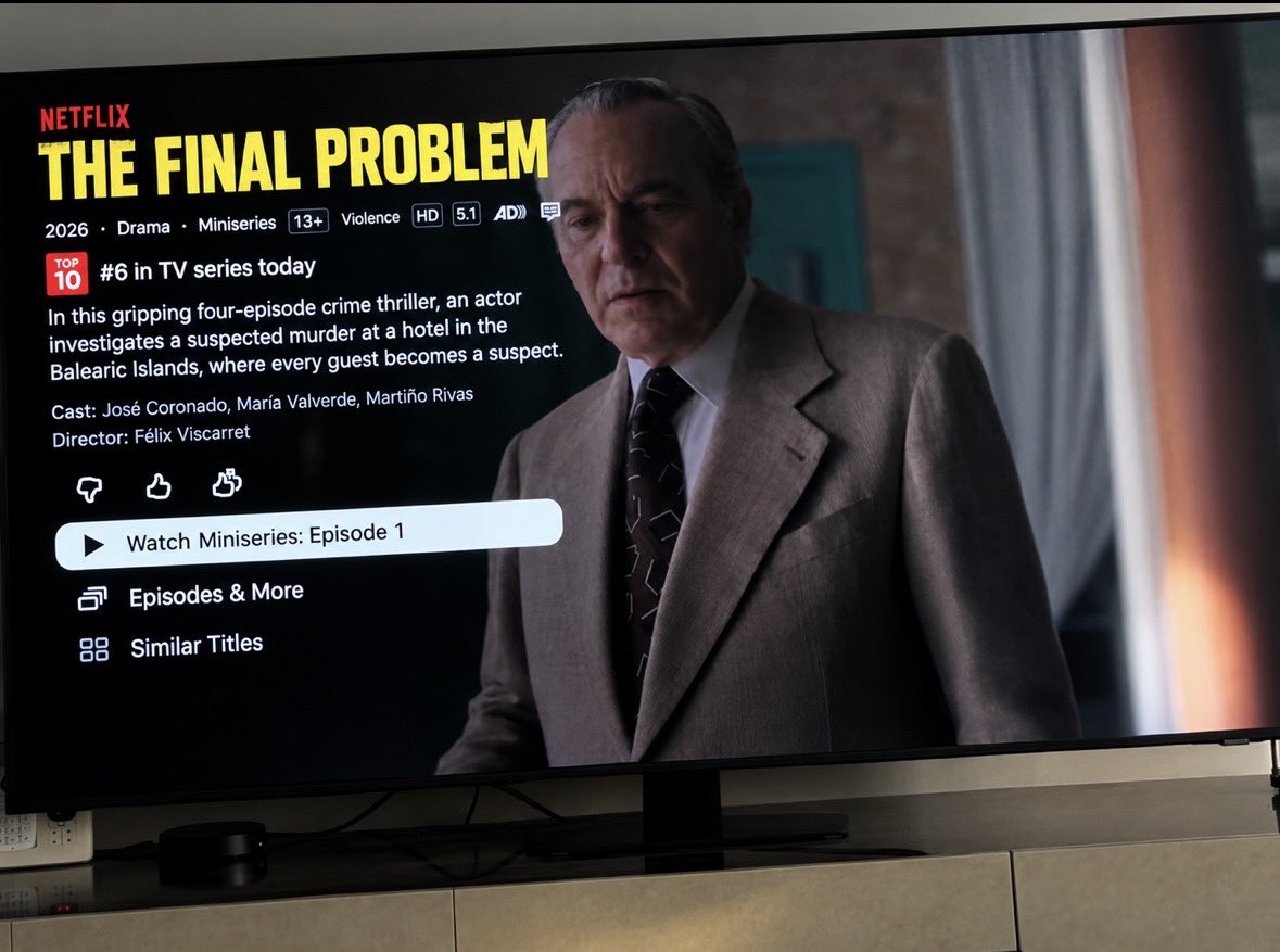 kaaego's tweet photo. if you love murder mysteries, add this spanish limited series to your watchlist. just 4 episodes and you’ll be playing detective from start to finish because everybody looks suspicious 😭

a solid 8/10 🔥 https://t.co/TIRIUeRANc