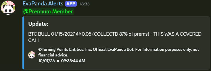 $BULL is tanking today and our covered calls inside Discord are printing heavily 🔥 
 [📷](https://pbs.twimg.com/media/HUCXckragAARVhZ.png) https://pbs.twimg.co