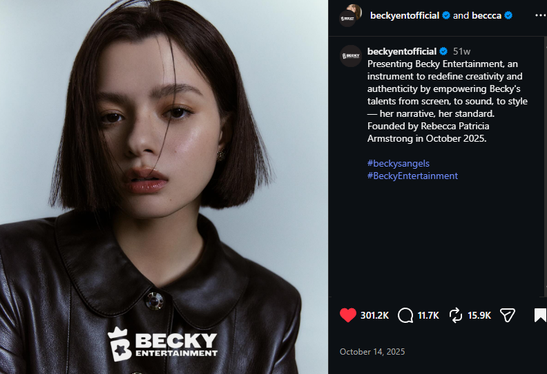SheepyFBmami's tweet photo. Listen Up! Its actually a good reminder for everyone that Solenn_Entertainment and Becky Entertainment 1st Year Anniversary is coming up Oct 14th 2026
Lets get ready to celebrate the amazing feats they have achieved in one year🤩
#ฟรีนเบค #FreenBecky
#srchafreen #beckysangels https://t.co/a3WmakkSLV