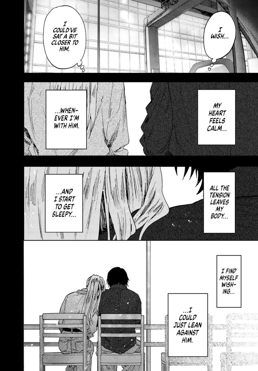 Rixi0303's tweet photo. THIS CHAPTER BRINGS ME TEARS 😭

It's so touching we get to see Subaru’s POV as she sorts through her feelings for Natsukawa—slowly realizing he’s different, that he’s SPECIAL to her, and finally admitting to herself that she’s in love and slowly build toward THE CONFESSION ♥️ https://t.co/MbT2YkU2aB