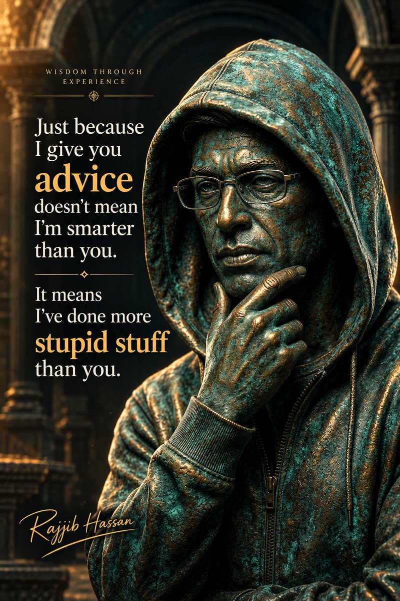 rajjib's tweet photo. Bronze #Wisdom #Advice and #Experience. https://t.co/Ly67Hm5oYW