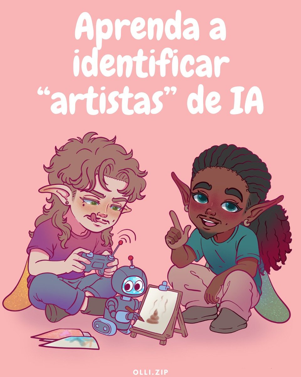 ollidotzip's tweet photo. APRENDA A IDENTIFICAR "ARTISTAS" DE IA

Uma thread que vai te ensinar a pensar além do "parece IA" https://t.co/efj0a3N1Oh
