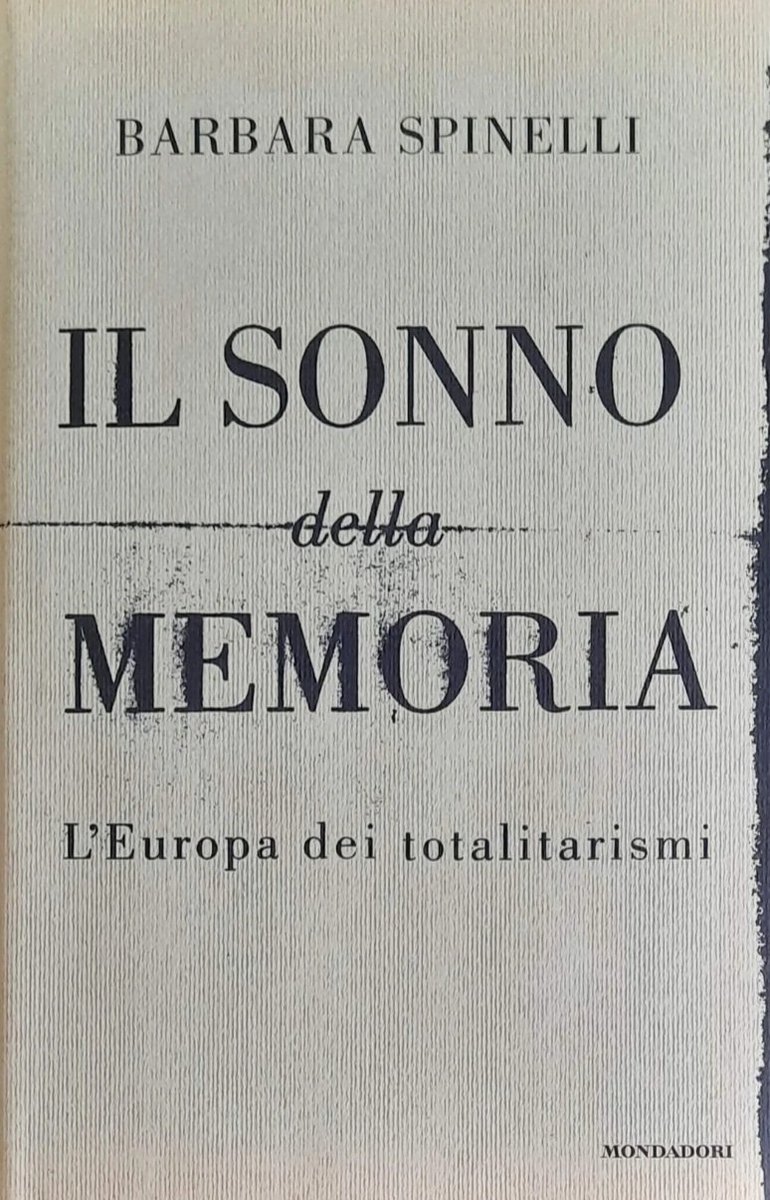 michellesar1's tweet photo. #7ottobre Voglio ricordare Barbara #Spinelli con questo testo immenso 
"Il SONNO della MEMORIA
L'Europa dei totalitarismi"
Tutti dovrebbero leggerlo 🌹 https://t.co/eGgw7qtgSv