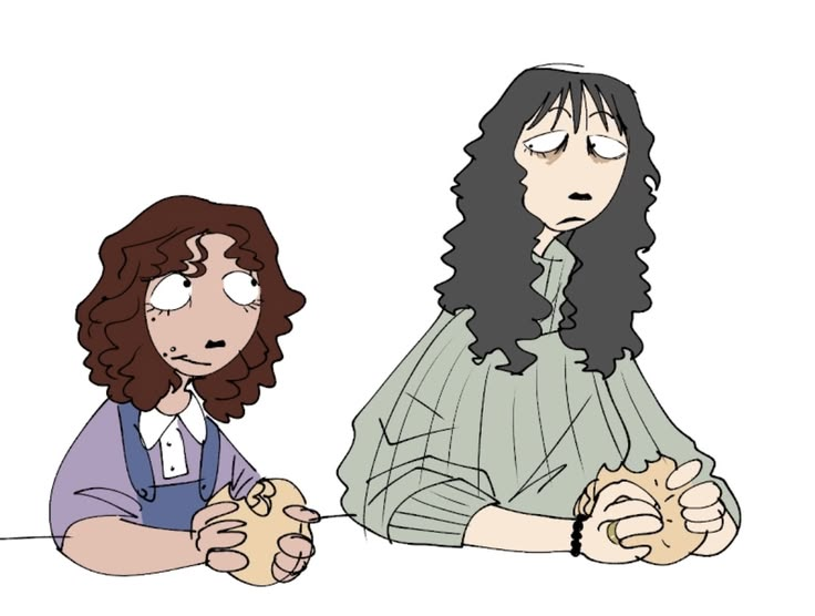 CherishSmiles1's tweet photo. i enjoy how martin draws rosemary https://t.co/DNRwkE9Ule