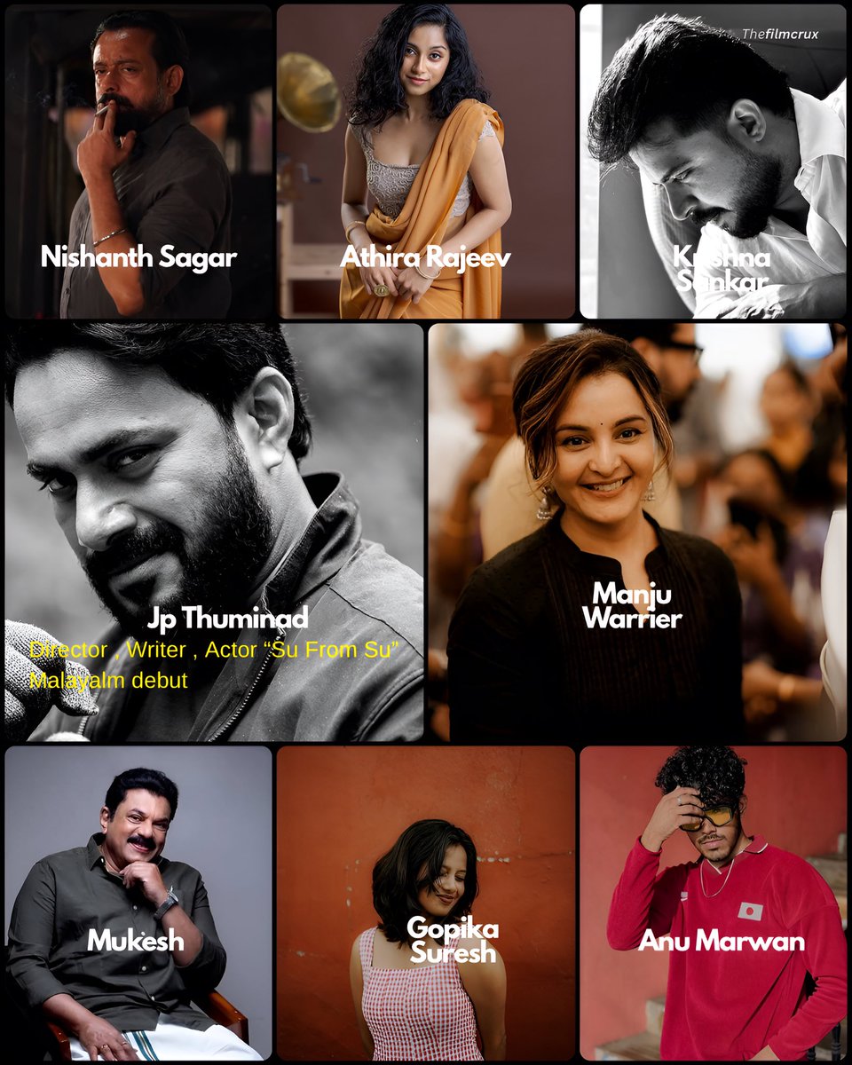 ImRamshiii's tweet photo. After the superhit success of Vaazha 1, Anand Menen returns with #HappiLoop πβ¨ Presenting the First Look Poster of his next, starring Manju Warrier, Mukesh & J P Thuminad. https://t.co/xdyx7AZjs2