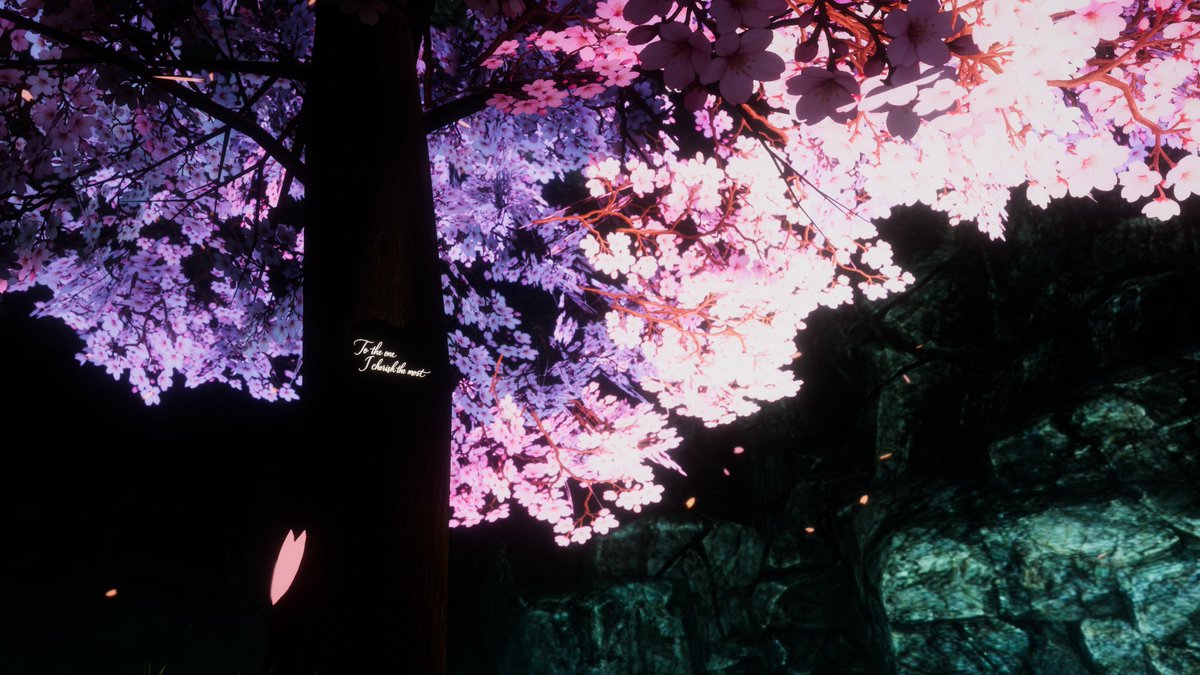 Avigyl's tweet photo. A hidden moment of respite.

"In my final moments" by P H 0 B 0 S
#VRChat #VRChat_world紹介 #VRChatPhotography https://t.co/fKEQZJWuRg