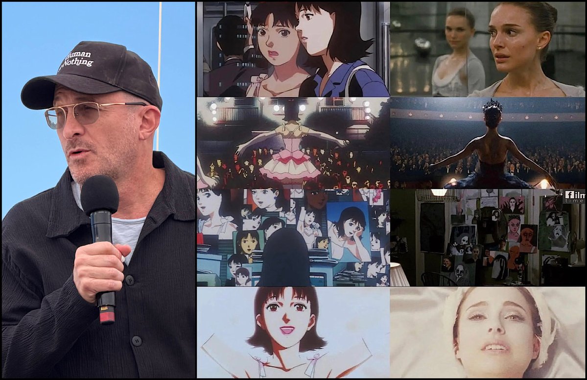 DayofMarshmallo's tweet photo. 『ブラック・スワン』は今敏監督が亡くなった4ヶ月後に公開され日本でも24億円の大ヒットを記録しました。ダーレン・アロノフスキー監督は『PERFECT BLUE』の影響を否定しましたが、それが事実でないことは疑う余地もありません。彼はいま生成AIでの映画制作を進めてます。なんて創造的な人でしょう。 https://t.co/680w0Ou0DQ