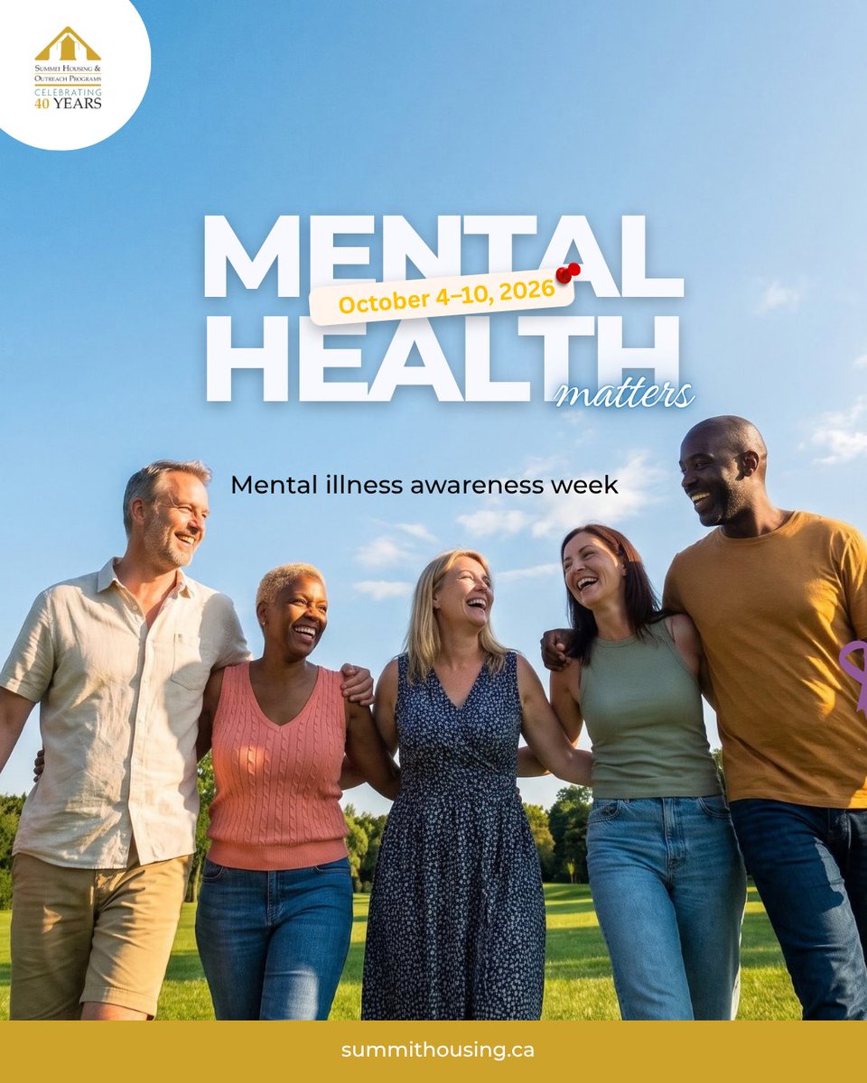 SummitPrograms's tweet photo. Mental health matters. 💚 During Mental Illness Awareness Week, let’s build understanding, reduce stigma, and create communities where everyone feels heard, respected, and supported.

#MentalHealth #EndTheStigma #SummitPrograms https://t.co/CsZR1yuV2W