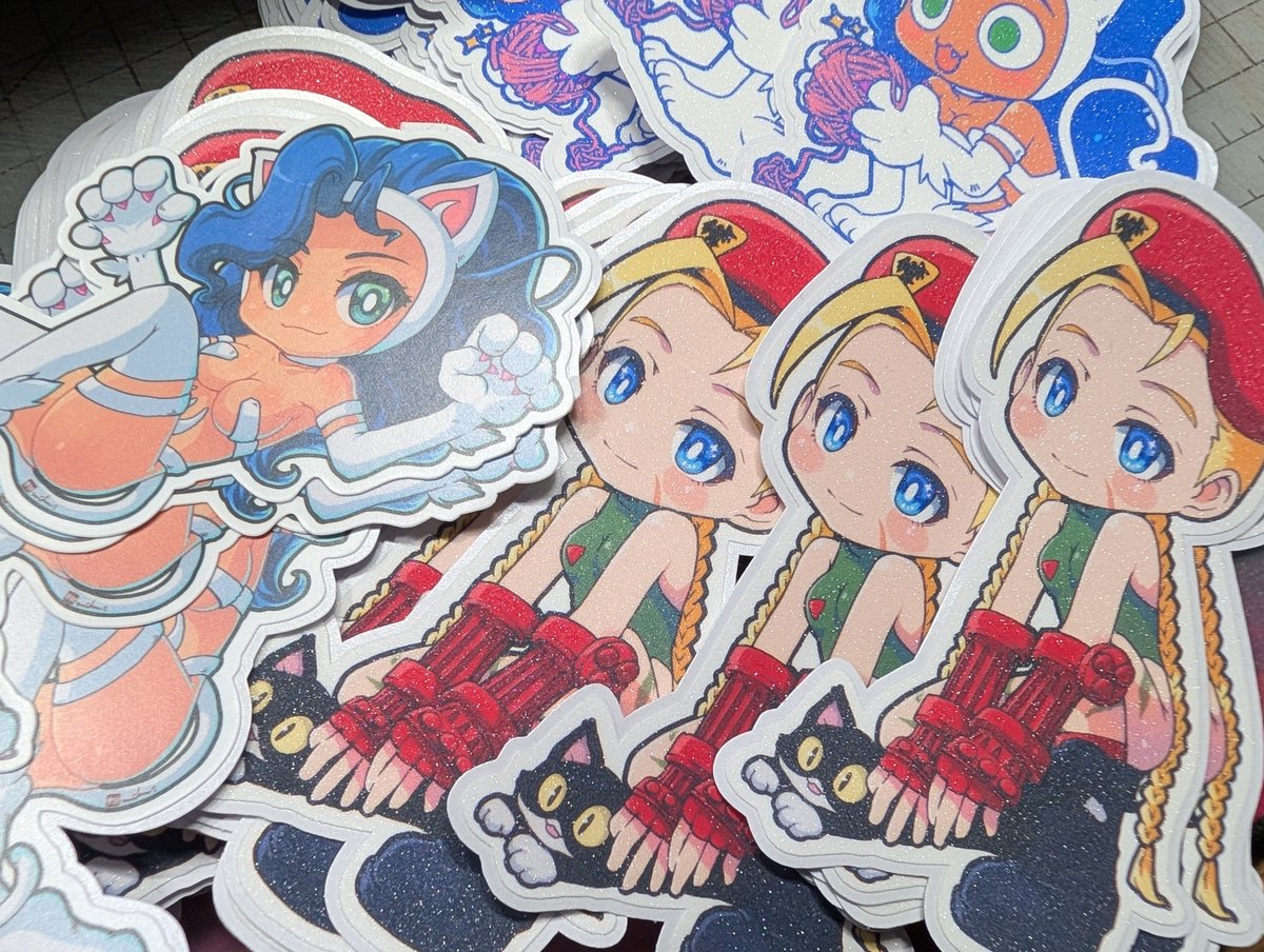 djmikan1's tweet photo. Cammy sticker will be available in my shop soon.

#streetfighter #Cammywhite #chibiart #fanat #ストリートファイター https://t.co/QqBT3z5Eac