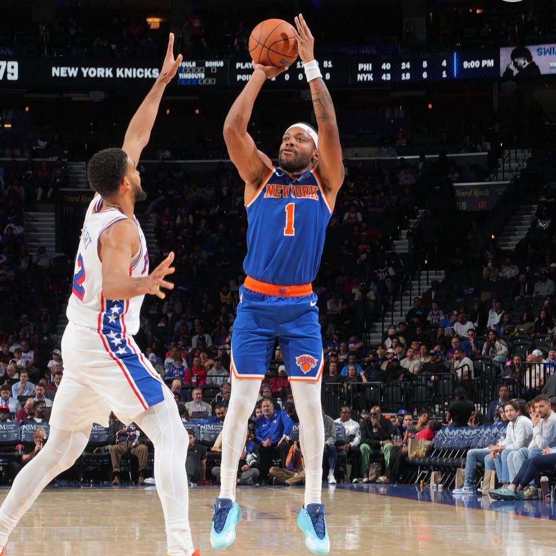 RTNBA's tweet photo. Bruce Brown:

"I heard all summer by teams that the 2nd apron was reason they could not sign me. I've been on 8 teams in 9 years: every year you got to prove yourself. I'm fighting for a job right now. So any role they give me, I'd be happy to do it."

via @SbondyNBA https://t.co/qL8vGAVeky