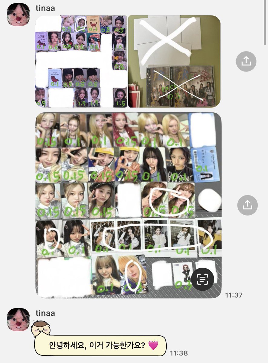 vkTllll's tweet photo. 7/11 포카 사고 여태 주소 안 주신 분.. 카톡 안 되면 dm이라도 주세요 tinaa

영파씨 포토카드 양도 YOUNG POSSE photocard sell 정선혜 위연정 지아나 도은 한지은 싸인 앨범 포카 앨범 쥬얼 SUNHYE YEONJUNG JIANA DOEUN JIEUN wts pob poca pcs album visa xxl atethat freestyle benefits sign https://t.co/s0bddNRYXY