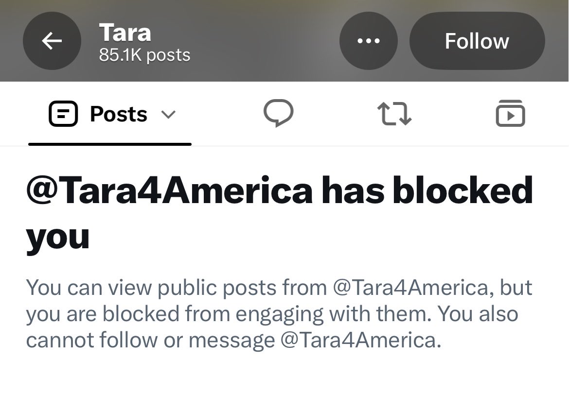 BenjaminKing60's tweet photo. @Tara4America These people don’t even give you a chance to respond. Apparently, they’re not interested in honest, evidence-based discussion. https://t.co/wqoslg70Gj