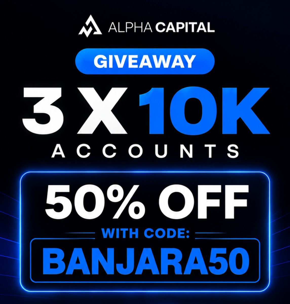 Adam_Aabaad's tweet photo. 🎁 Giveaway Time 🎁

1- Follow @AlphaCapitalUK @Adam_Aabaad 

2- Like &amp; Repost. 

3- Tag a friend. 

⏳72 Hours https://t.co/lBQ1DyTc7D
