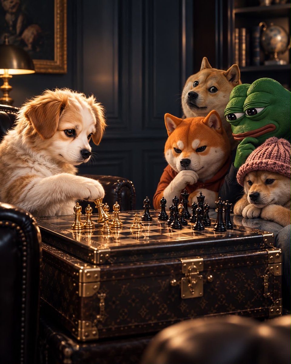 sander46744's tweet photo. while every other meme is playing checkers,

solana:8k4sBtEeK4pf26noKqApv8NBTnuSJcbdwpKYknk5PbAA is playing chess. ♟️

every move calculated.
every meme getting boxed in.

they won’t see it coming until it’s too late.

CHECKMATE. 🐊♟️

$CALI isn’t here to play the game. https://t.co/xtJ7hlDiJw