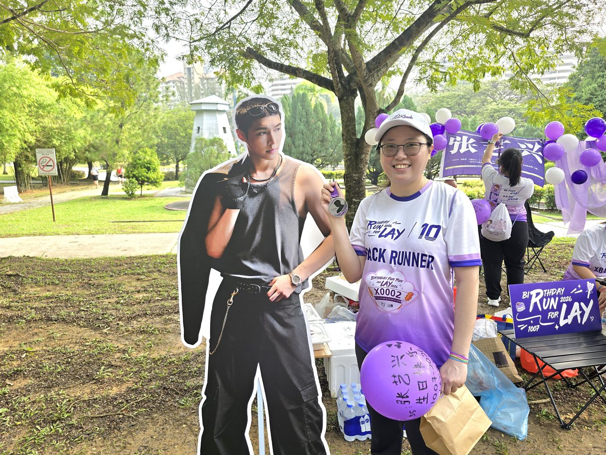 layunionMY's tweet photo. @StayWithLAY520 @layzhang 🎂 Birthday Run for LAY 2026 - Group Photos & Event Highlights - Part 4
#BirthdayRunforLAY2026 #LAY35 https://t.co/sVqKItHfT7